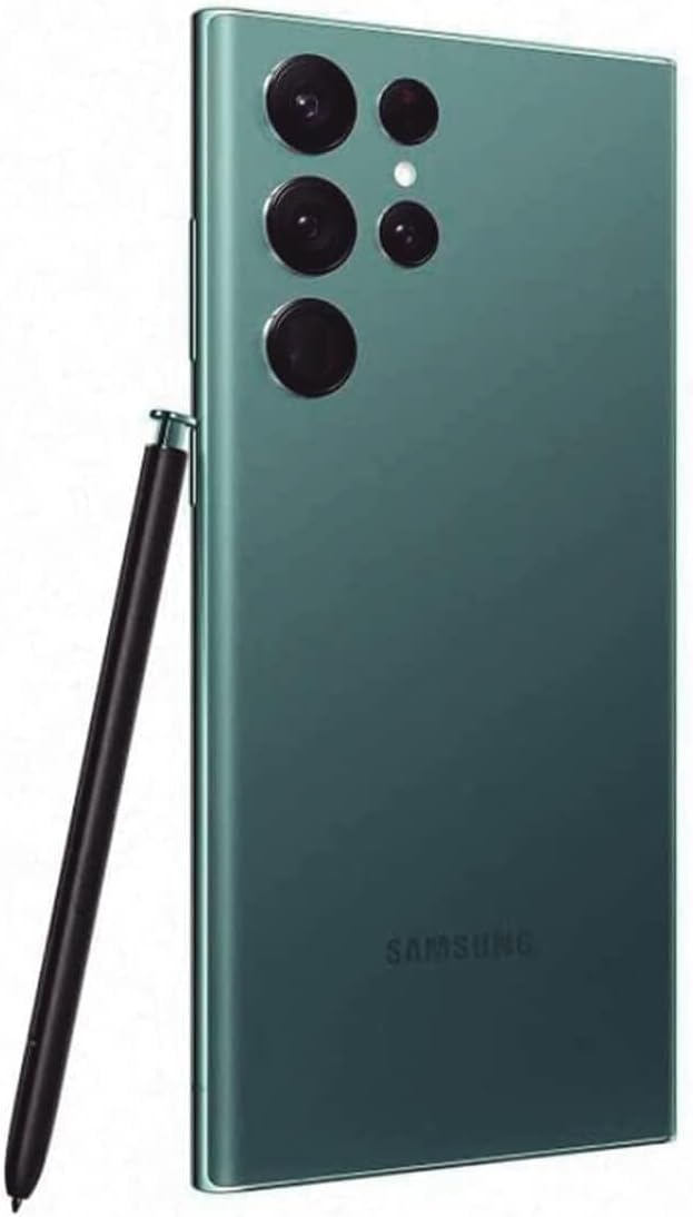 SAMSUNG Galaxy S22 Ultra 5G Mobile Phone 256GB SIM Free Android Smartphone Phantom White - International Version