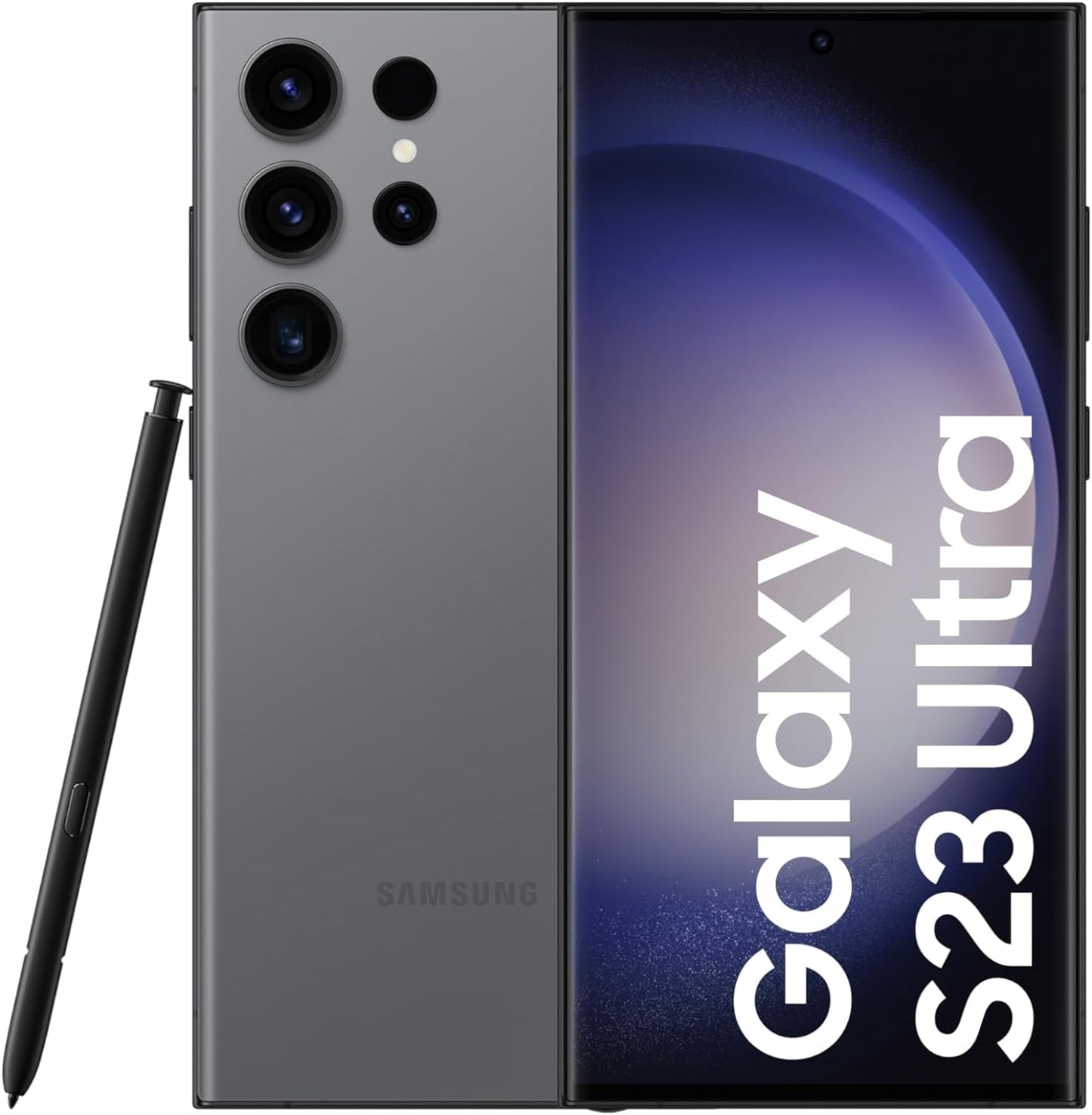 Samsung Galaxy S23 Ultra, 12GB RAM 256GB Phantom Black, UAE Version, 5G Mobile Phone, Dual SIM, Android Smartphone