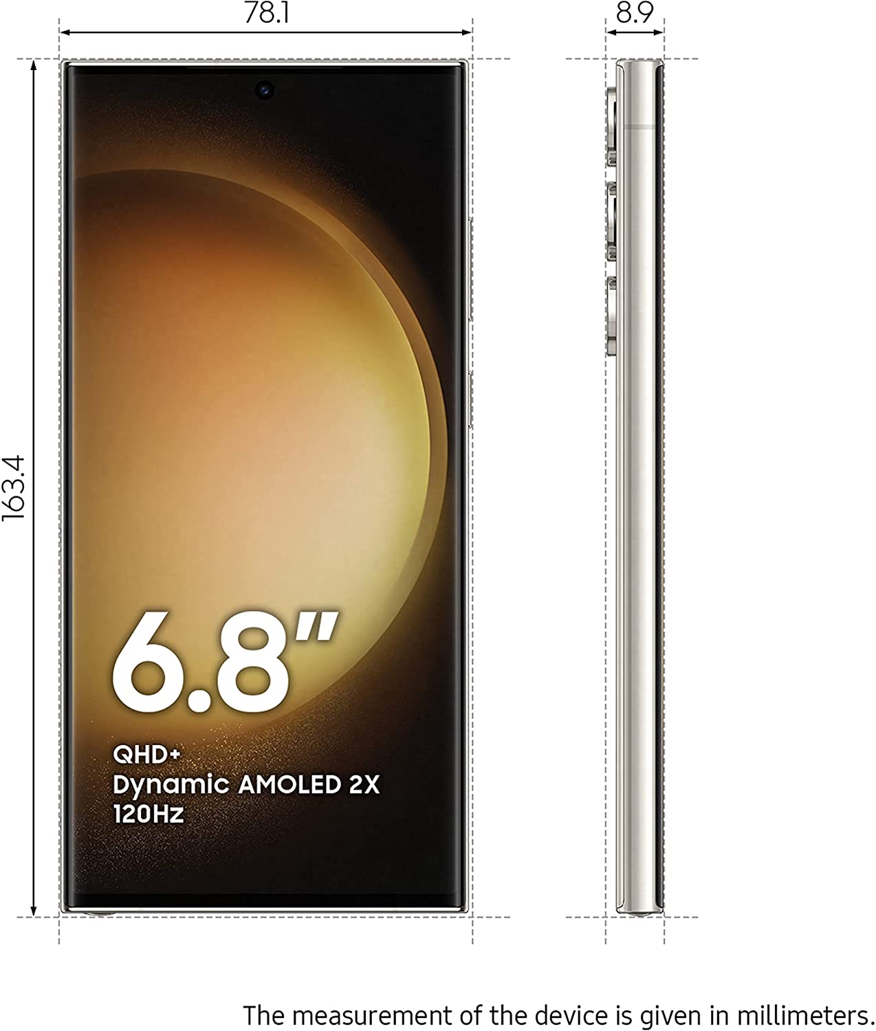 Samsung Galaxy S23 Ultra, 12GB RAM 256GB Phantom Black, UAE Version, 5G Mobile Phone, Dual SIM, Android Smartphone
