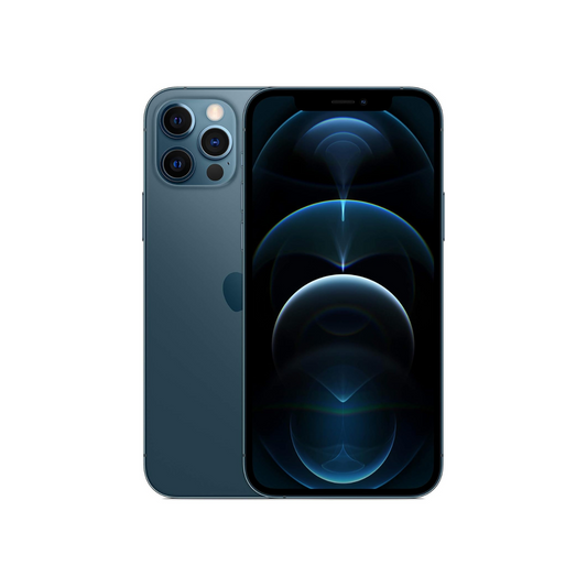 ابل ايفون 12 برو ماكس، 256 جيجا، أزرق باسيفيك - مفتوح (تم تجديد Premium)