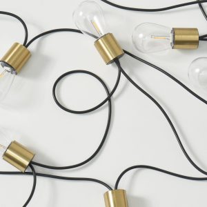 Glow Solar String Lights